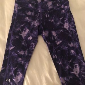 TIe dye purple size large under armor